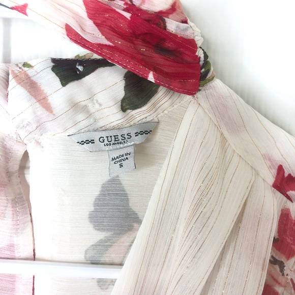 Guess low cut v neck bodysuit - Picture 2 of 6